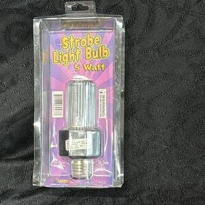Spooky Strobe Light Bulb 5 Watt